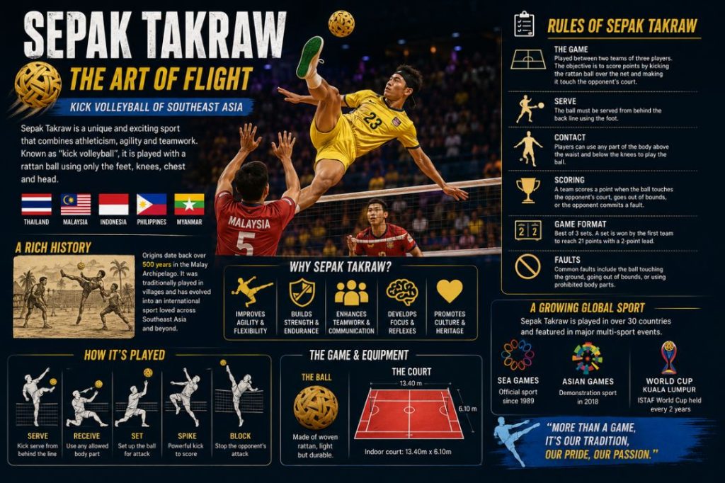 Sepak Takraw Rules